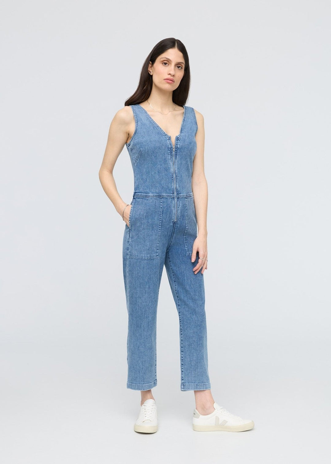 DU/ER JUMPSUIT PERFORMANCE DENIM