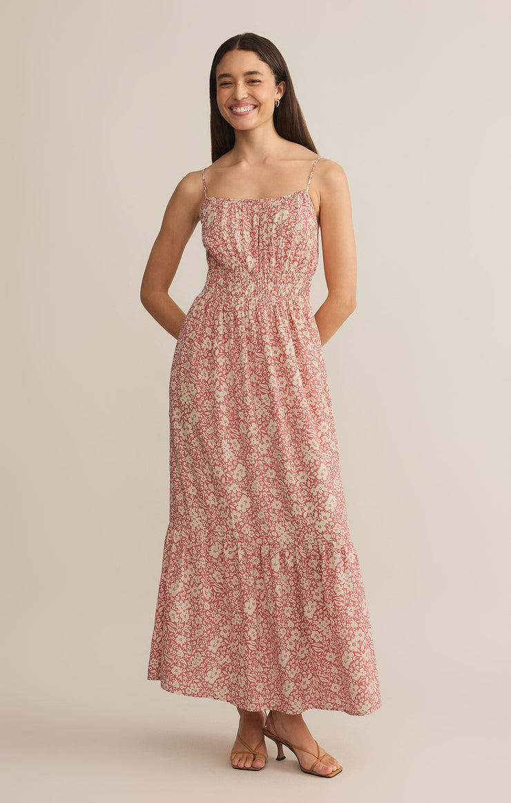 Z SUPPLY DRESS TOLUCA YNEZ FLORAL MAXI